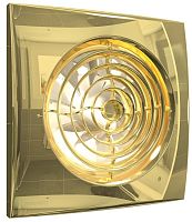 Вентилятор декоративный осевой DiCiTi Aura 5 D125 обратный клапан золото картинка